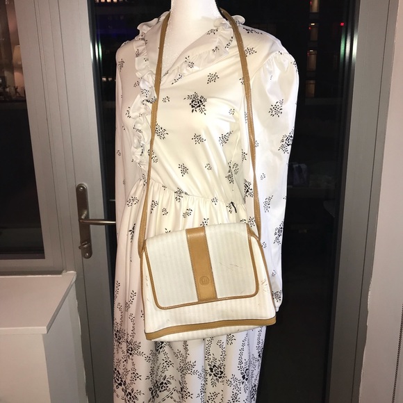 Fendi Handbags - Authentic Vintage Fendi Brown Striped Bag